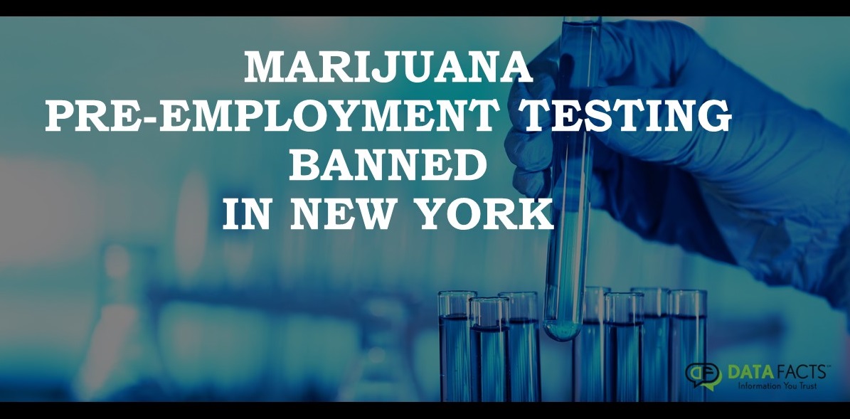 New York City Bans PreEmployment Testing for Marijuana Use